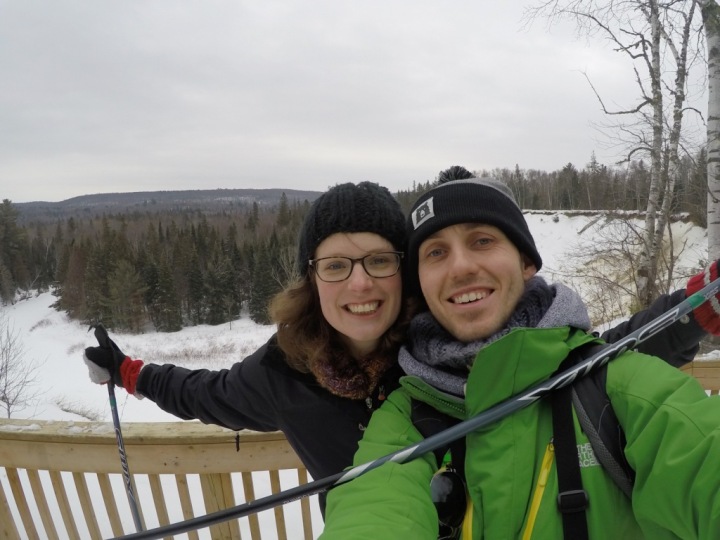 Arrowhead cross counrty skiing selfie